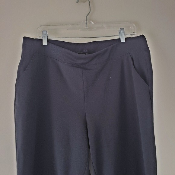 Lauren Ralph Lauren Black Performance Athletic Pants Elastic Waist Large - Picture 7 of 7